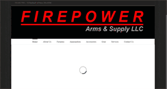 Desktop Screenshot of firepowerllc.com